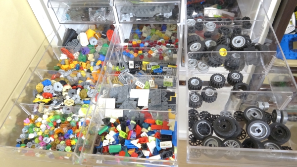 レゴ　収納　機能分け　バラ